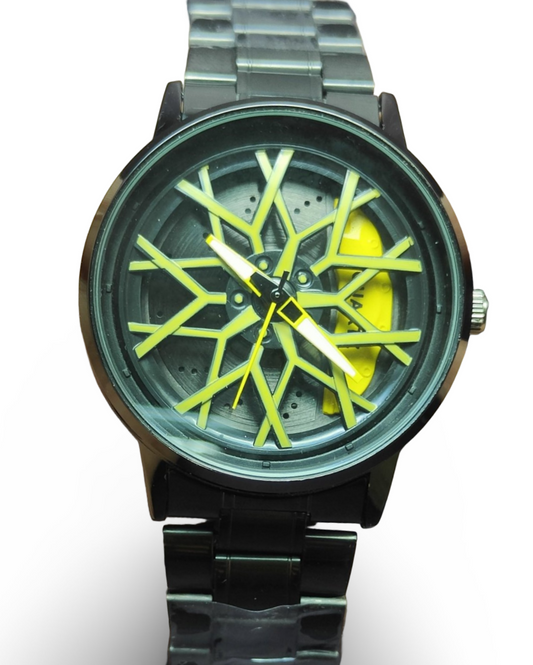 Creative 3D Car Wheel Watch